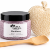 Sugar Body Scrub Gift Set – 5 oz Scrub, Loofah & Spoon