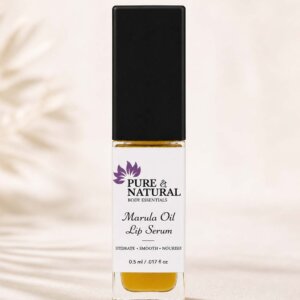 marula oil lip serum for sensitive lips coconut-free hydration