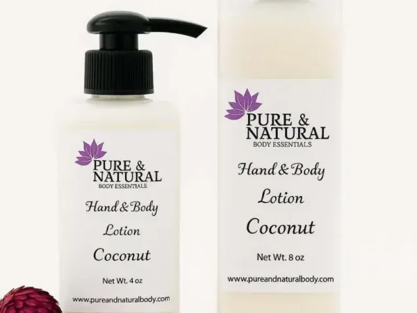 Daily Hand Hydration Lotion Michigan with grapeseed oil and vitamin E – lightweight plant-based moisturizer by Pure & Natural Body Essentials