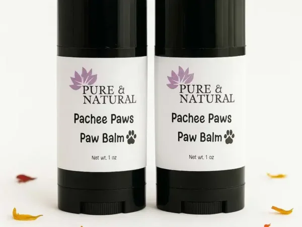 Organic Michigan-made paw balm for dry, cracked dog paws