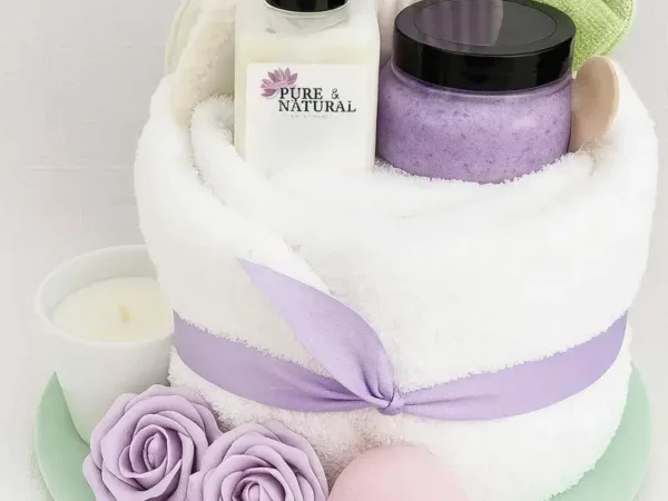 Natural Self-Care Kits Michigan with organic bath bombs and lotion