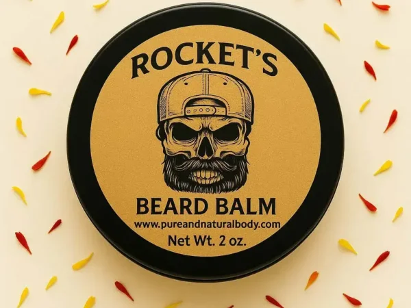 Rockets Beard Balm tin – Michigan-made natural beard conditioner