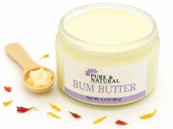 Bum Butter organic zinc oxide diaper rash cream in eco-friendly packaging