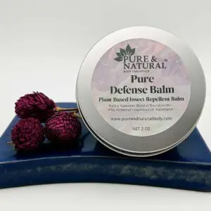 Pure Defense Balm – Plant-Based Insect Repellent Balm (2 oz)