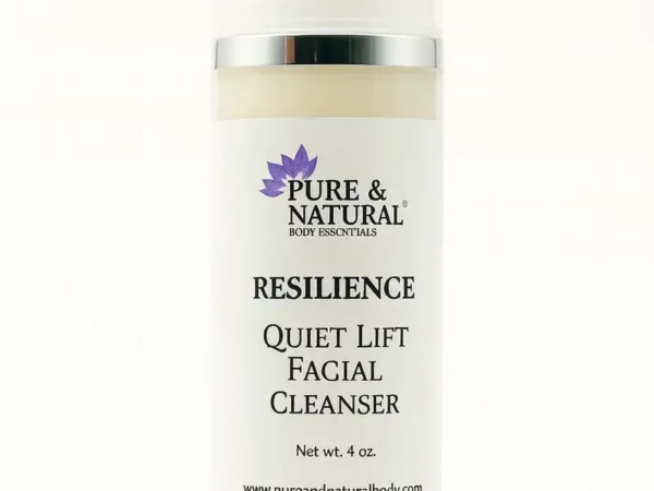 Bottle of Resilience Quiet Lift Gentle Facial Cleanser with aloe and green tea