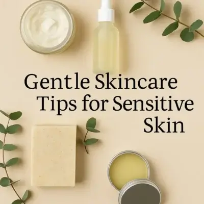 gentle skincare tips for sensitive skin plant based products Michigan