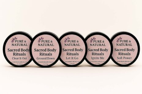 Sacred Body Sugar Scrub – Vegan Clean Beauty Exfoliant by Pure & Natural Body Essentials