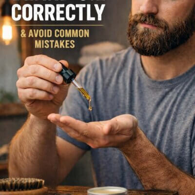 how to use beard oil correctly during a daily beard care routine