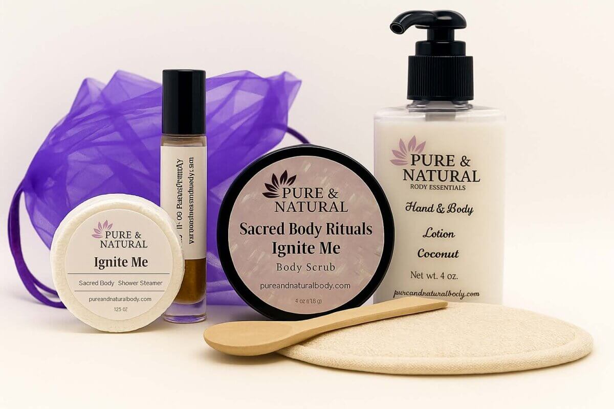 Valentine’s Day mini spa kits