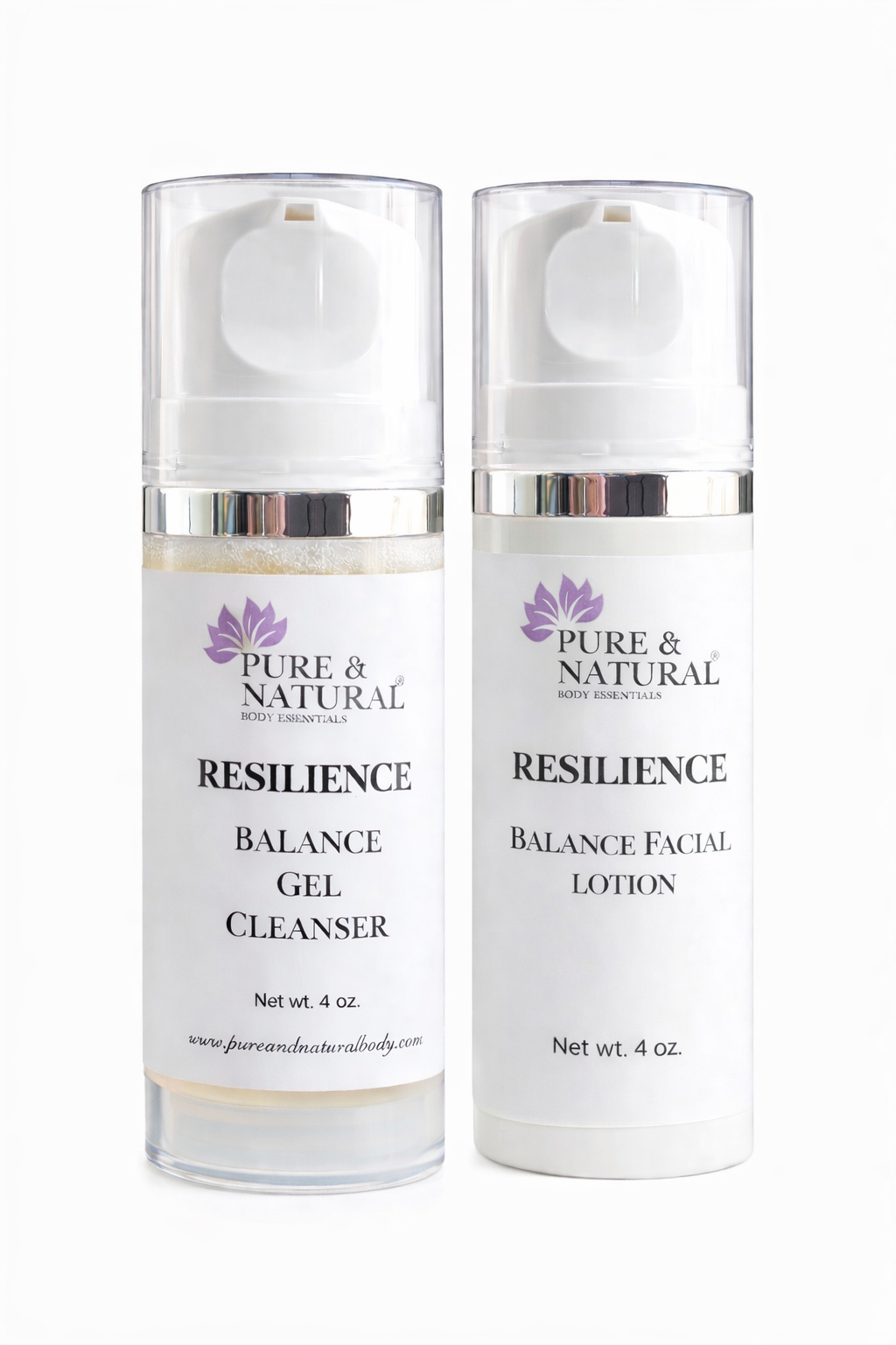 Resilience Balance Skincare Duo 1 balance skincare for sensitive skin cleanser and lotion duo Michigan