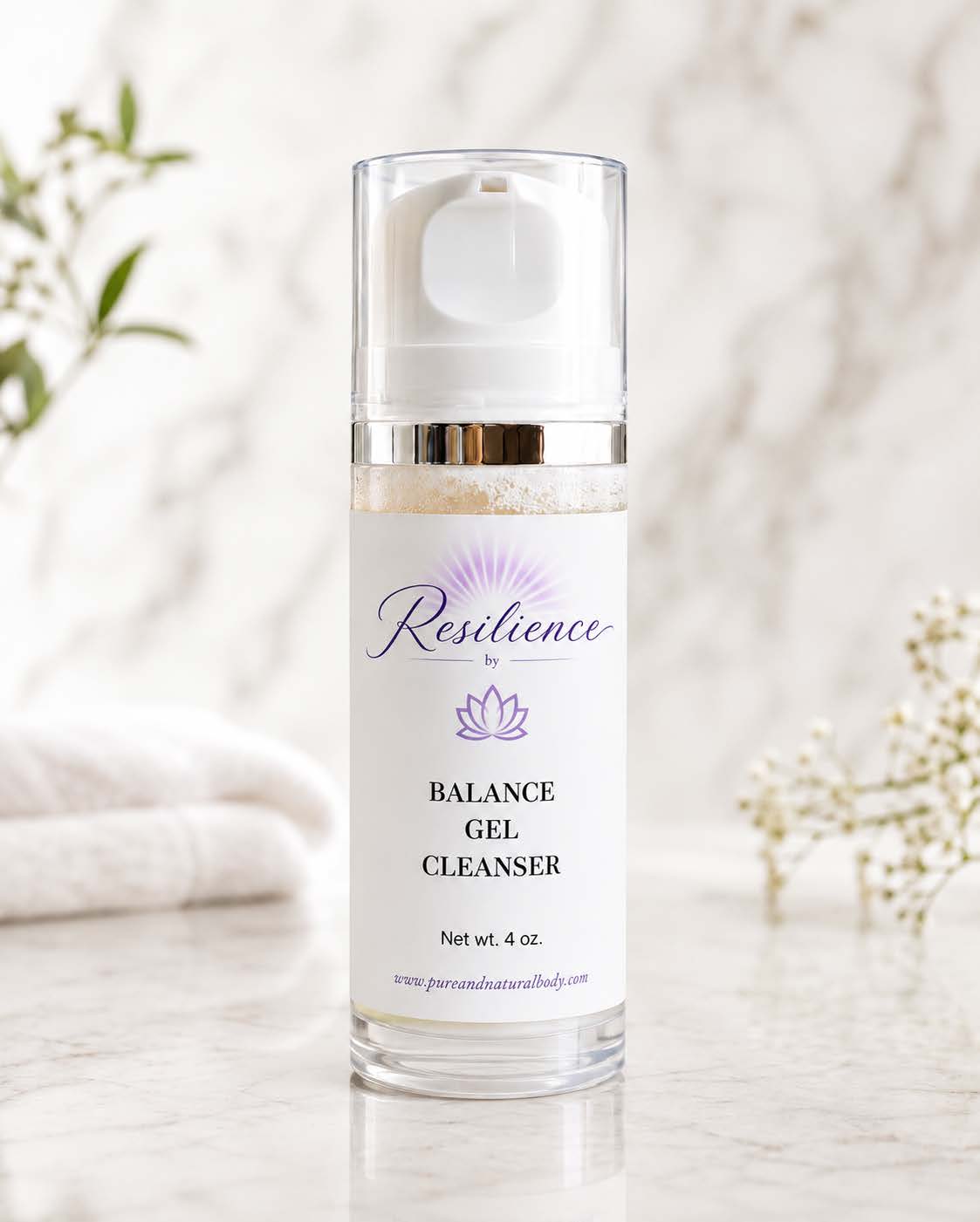 Resilience Balance Gel Cleanser for mature and sensitive skin