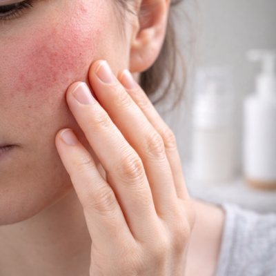 skincare causing irritation on sensitive skin