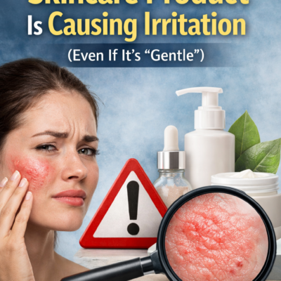 how to tell if a skincare product is causing irritation