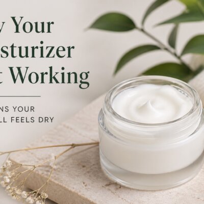 why your moisturizer isn’t working and skin still feels dry