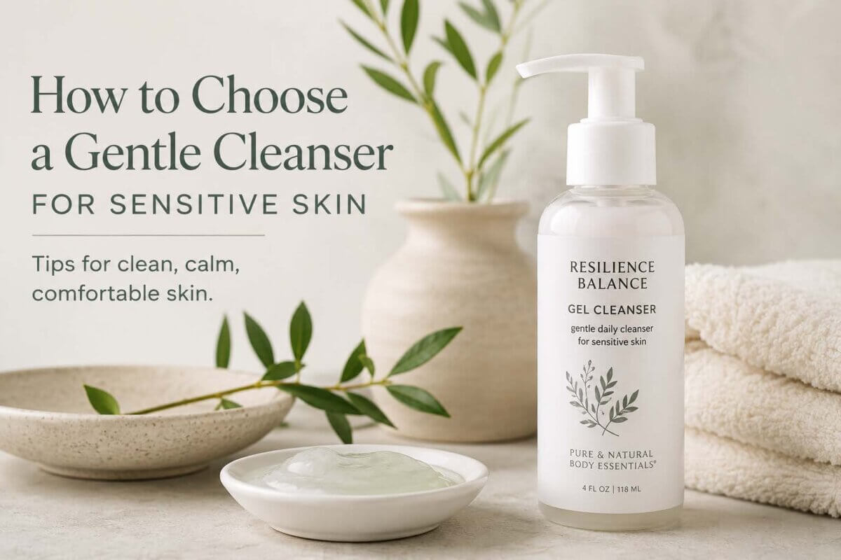 How to Choose a Gentle Cleanser for Sensitive Skin 2 gentle cleanser for sensitive skin