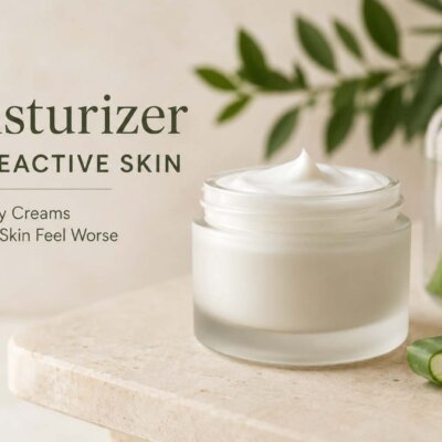 Moisturizer for Reactive Skin: Why Heavy Creams Can Make Skin Feel Worse 1 moisturizer for reactive skin