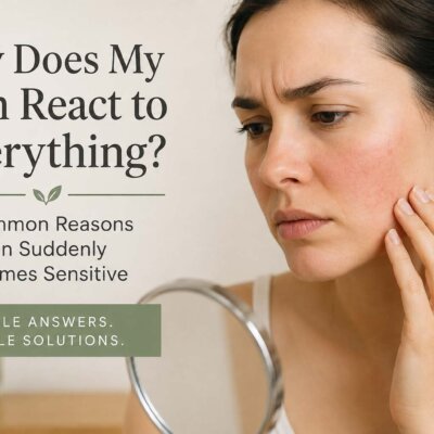 Why does my skin react to everything