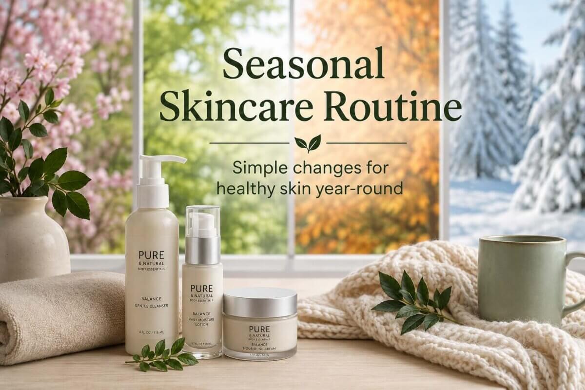 Seasonal Skincare Routine: 7 Simple Changes for Healthy Skin Year-Round 2 seasonal skincare routine for sensitive skin