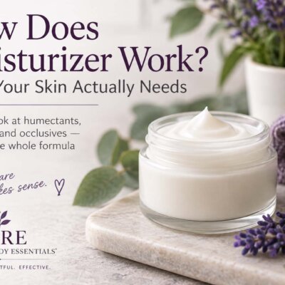 How does moisturizer work with humectants, emollients and occlusives for healthy skin hydration